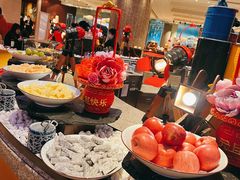自助取餐区-咖啡苑自助餐厅·中国大饭店