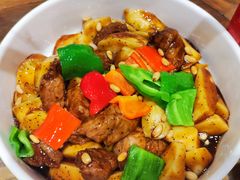 松子牛肉炒年糕-梁溪河畔·吉府花园(南长街南下塘店)