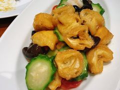 海味丝瓜烩油条-北京老铺烤鸭(老城根店)