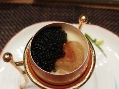 鹅肝黑鱼籽蒸蛋-和·铁板烧·OMAKASE(望京昆泰嘉晟酒店)