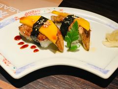 鹅肝芒果握饭-山葵家·创意料理(宁波来福士店)