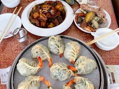 精品大虾蒸饺-叶存利海鲜大馅饺子(海宁路总店)