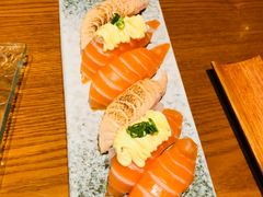 三文鱼三味拼盘寿司-千代武日本料理(爱建店)