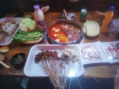 香菜牛肉-乐山串串香老火锅(鼓楼店)