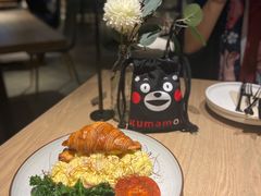 蟹肉炒蛋牛角包-Maxpoint Kitchen 西餐咖啡(乐峰广场店)