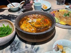 石板碟鱼肉-苏城小院·园林精致苏州菜(斜塘老街店)
