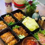 来自洱海的特色烤肉包浆豆腐紫洋芋