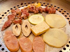 -陈叉子钢盆烤肉(中原万达店)