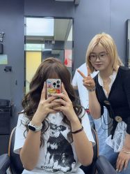 -藤野造型专业烫染接发