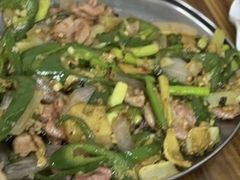辣椒炒猪仔肠-文记煲仔饭