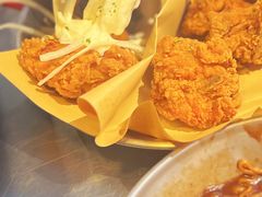 炸鸡翅一半一半-富乐满韩国正宗炸鸡韩国料理(虹泉路店)