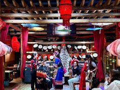 -老滇山寨•云南特色菜•地方菜•民族风情歌舞表演(金碧店)