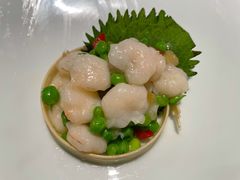 虾仁炒翠豆-许家菜(望江店)