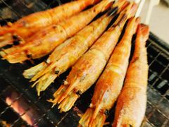 盐烤罗氏虾-白仁仔· 活烤海鲜 宵夜(豫园店)