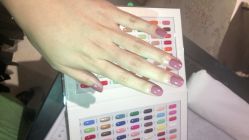 -孔雀手美甲美睫护理