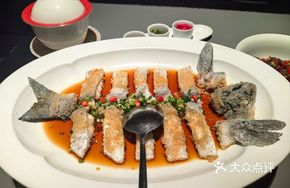 Steamed Fish Belly with Rice Flour