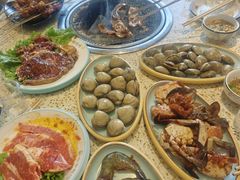 -泰白海鲜烧烤 丹东黄蚬子