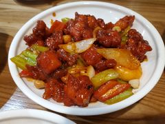椒香虾仁爆鸡球-陈傻子餐厅(世纪都会店)