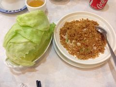 生菜虾松-老妈私房菜