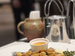 鹅油松碳煎烤牛肝菌-泓0871臻选云南菜·味庄