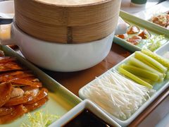 开炉烤鸭-绿茶餐厅(龙井船宴· 品牌总店)