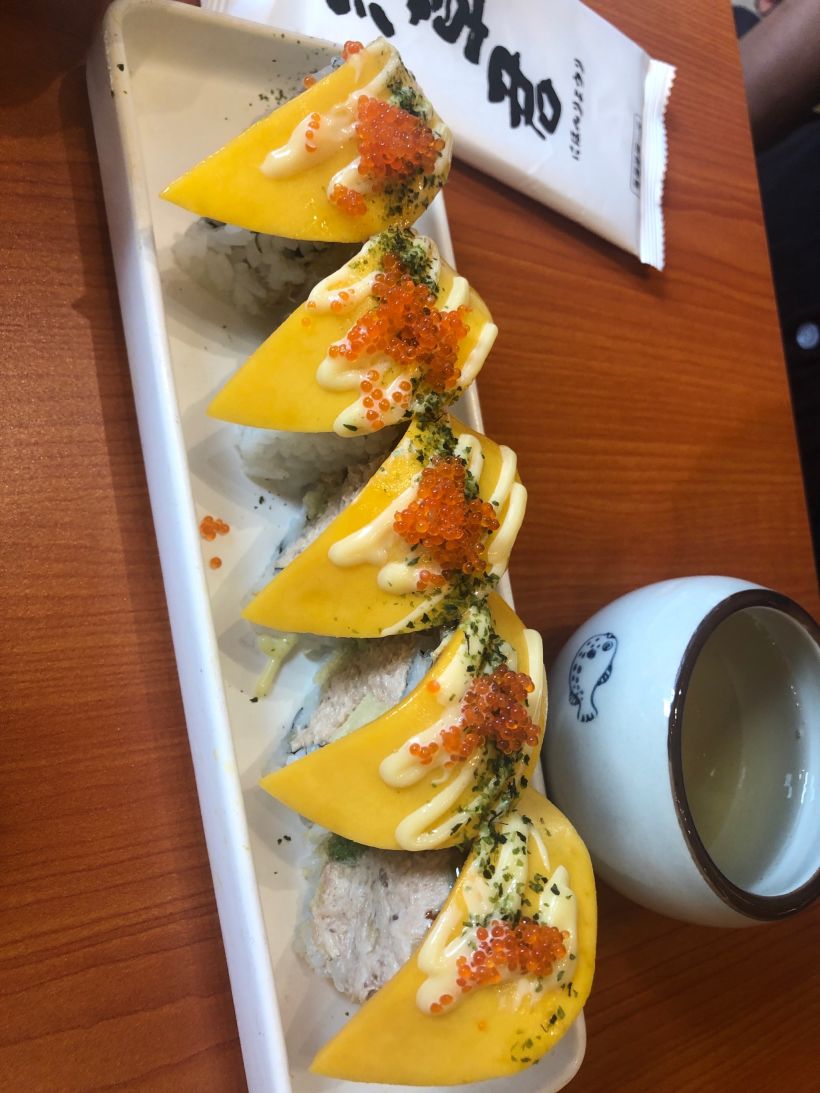 【芒果鳗鱼加州卷】