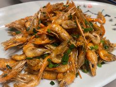 油爆太湖河虾-京城小江南·北京烤鸭·江南土菜·白鱼(中关村店)