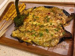 茄子-白仁仔· 活烤海鲜 宵夜(豫园店)