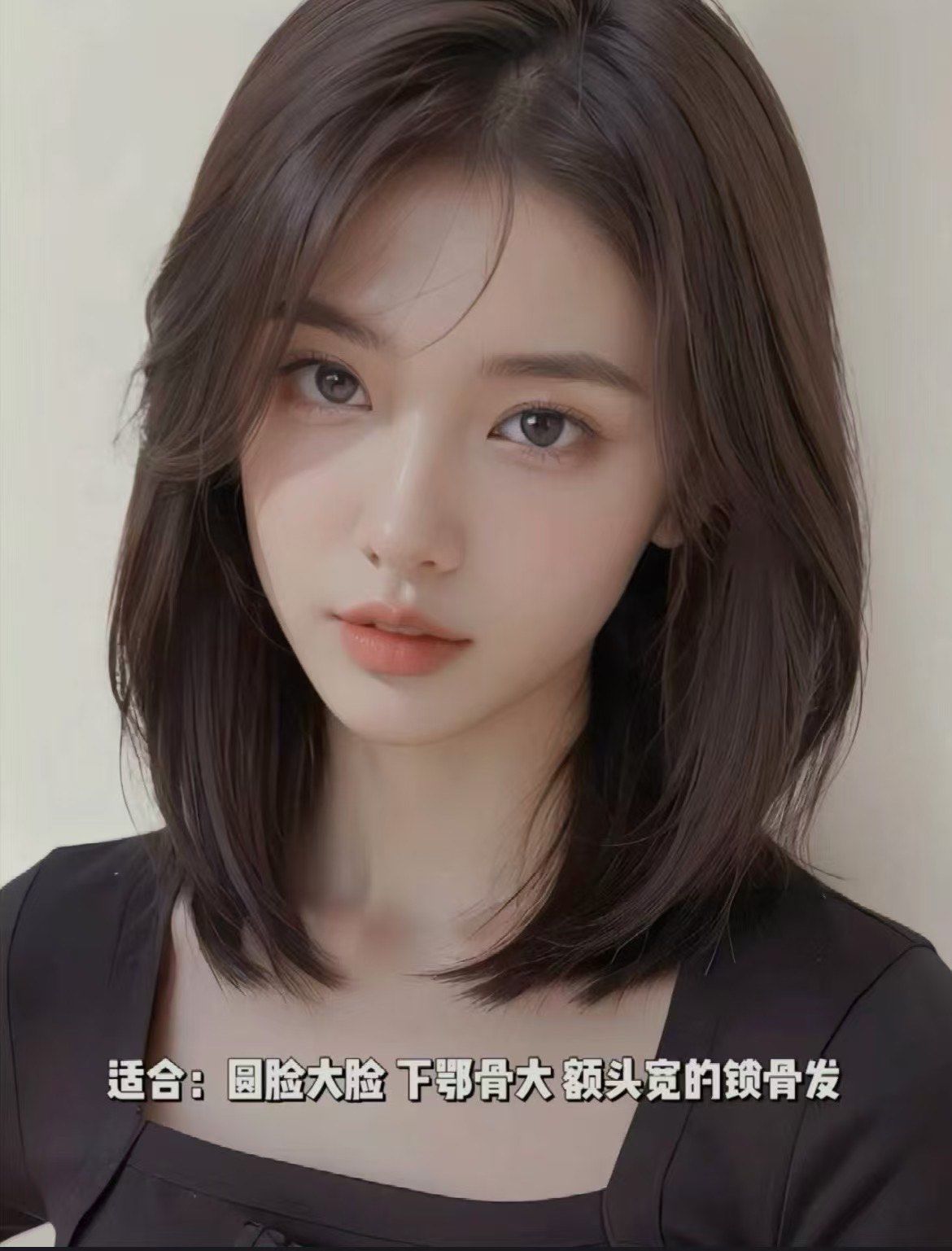 小个子方圆脸女生都去剪它
层次感锁骨