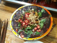 鸭血-雲记卢妈冷锅串串(中道街总店)