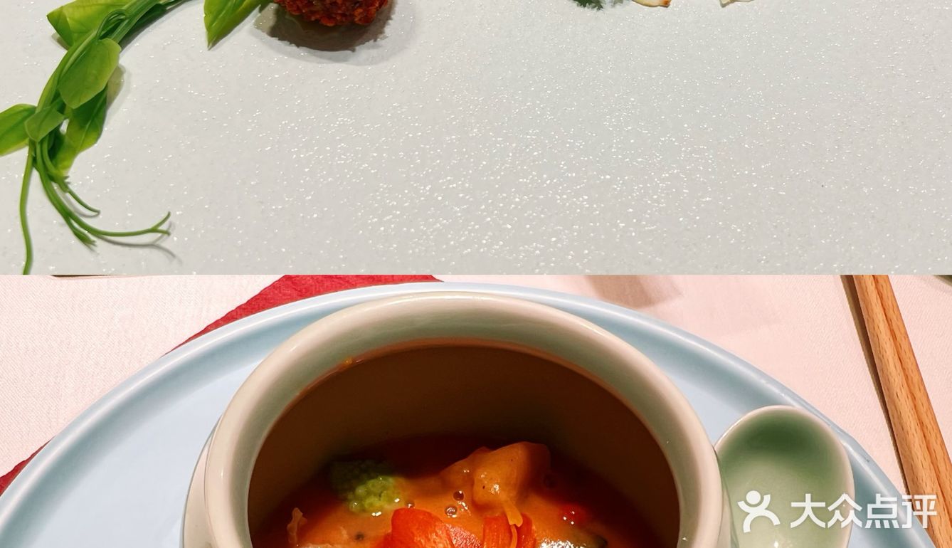 在北京,来他家体验高端大气上档次的素食