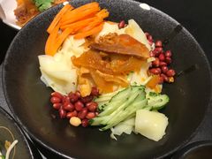 凉皮与夫妻肺片-贡梅老面馆·蟹粉面·无锡特色小吃(南长街主推店)