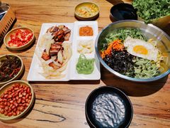 烤五花肉生菜-京玉菲饭店(李村店)