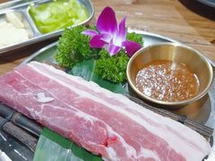 -明洞阿姨·韩式酱蟹烤肉·创意料理(三元桥店)