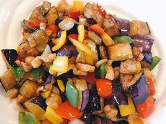 茄子肉丁鸡蛋拌面-文三里屯面馆(三里屯店)