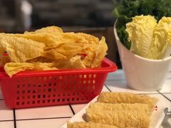 炸腐竹-幸运牛汕头小黄牛牛肉火锅(梅林店)