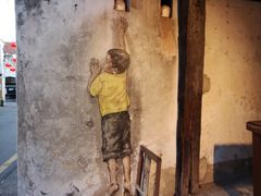 -槟城街头艺术街区