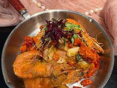 辣味咸蛋黄青虾-二十集无界餐厅(观沙岭店)