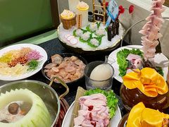 -得意咚瓜·顺德鱼生·冬瓜盅火锅