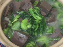 鹅血煲淋芥菜-裕华(南华东路店)