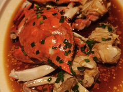 舟山梭子蟹本味葱油-卯时·龙光雅宴·精致锡帮菜(惠山古镇店)