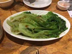 白灼唐生菜-陈鹏鹏潮汕菜(欢乐海岸 海边景观店)