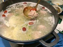 豆苗肉圆汤-庆余楼·用心与食材·特色菜&灶头面(仙蠡墩店)