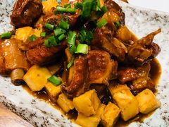 千叶豆腐烧小排-隆喜元鱼汤包·海鲜(中联广场店)