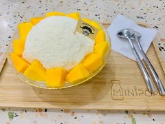 芒果绵绵鲜奶冰-MINIPOPO鲜奶·甜品(宽厚里店)