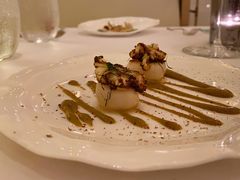 煎深海扇贝配欧洲白萝卜泥-Jean Georges