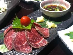 生吃牛肉-明日叶日本料理(新区淮海街店)