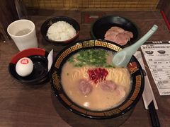 豚骨拉面-一兰拉面(新宿中央东口店)