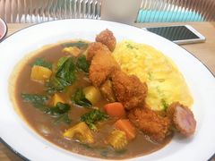 炸鸡块咖喱蛋包饭-池奈·咖喱蛋包饭(熙地港店)