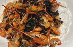 Dried Vegetable Stir-fried River Shrimp